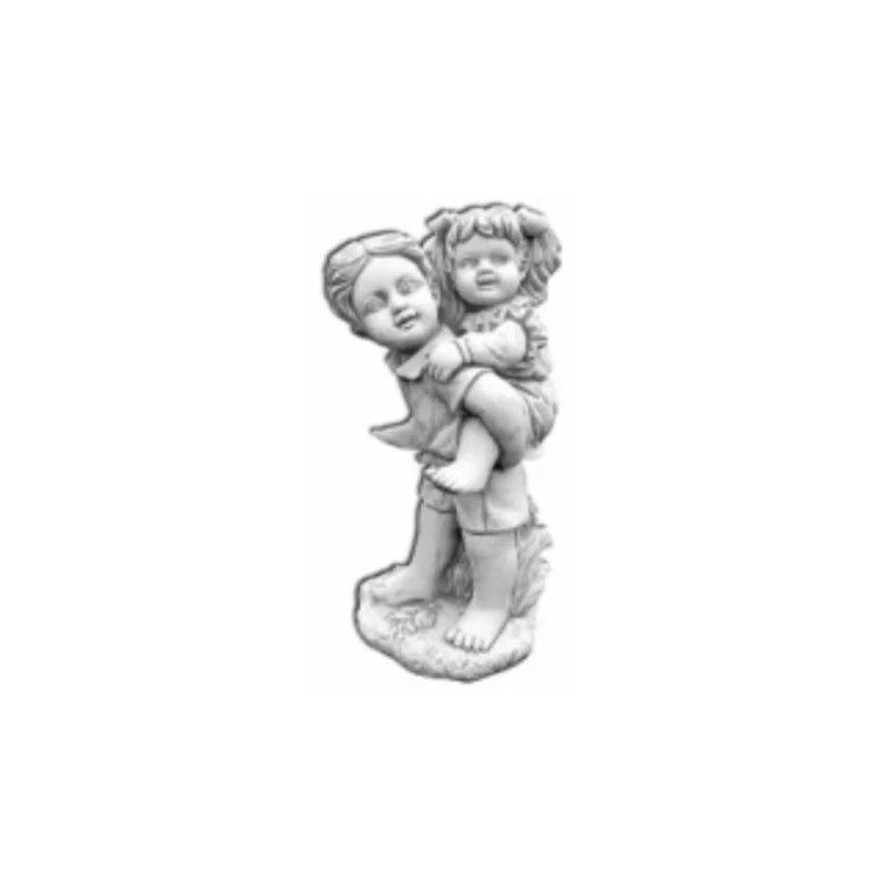 Statue enfant joueur - 1