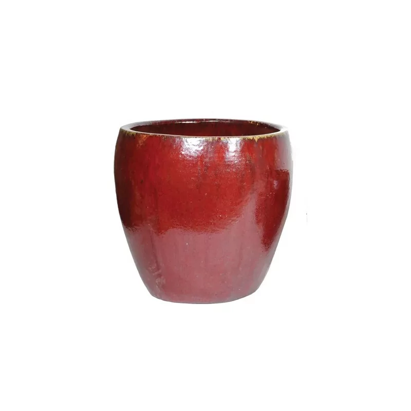 Vase rouge brillant - 1