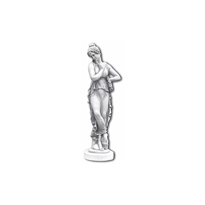 Statue femme pensive - 1