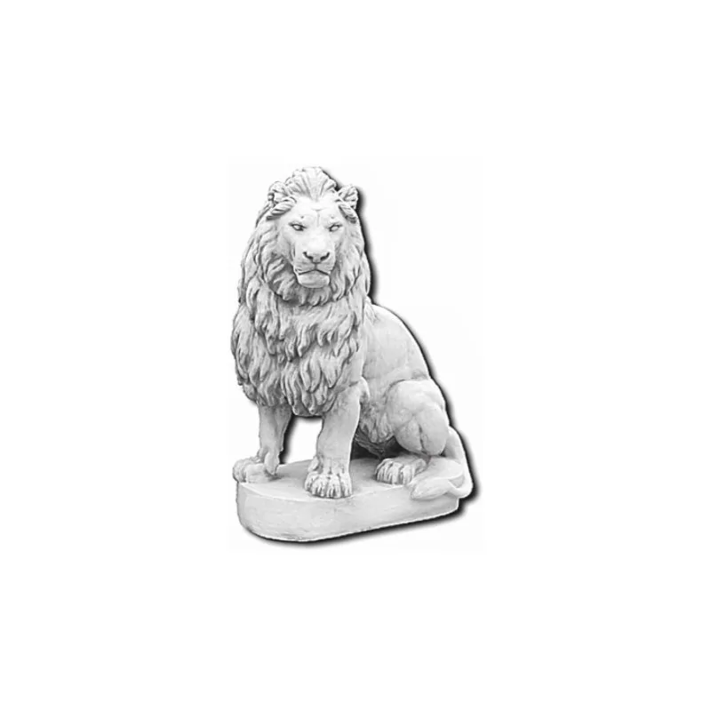 Statue Lion assis -942- - 1