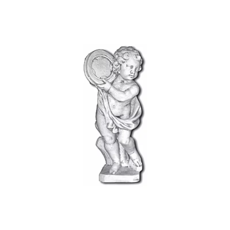 Statue enfant musicien -551- - 1