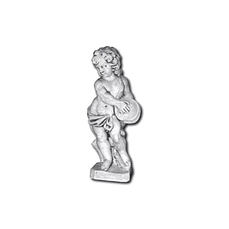 Statue enfant musicien -552- - 1